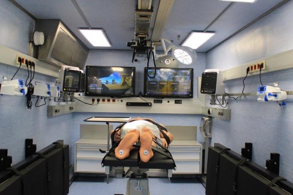 Presentato A.M.O.R il prototipo del nuovo veicolo della nostra Sanità Militare