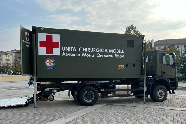Presentato in anteprima A.M.O.R il prototipo del nuovo veicolo della nostra Sanità Militare